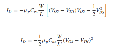 MOS管的工作狀態(tài) NMOS管的I/V特性曲線(xiàn)