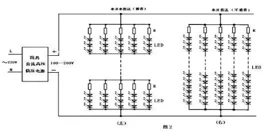 LED燈方案原理圖