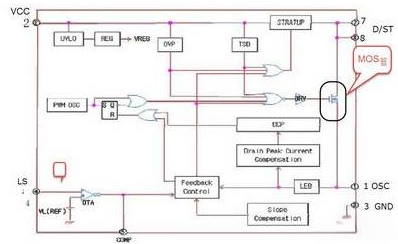 LED驅(qū)動電源電路